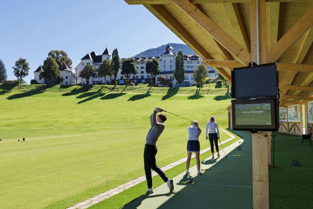 Trackman Range_R5_6827 web Bild: Golfer*innen auf der TrackMan Range