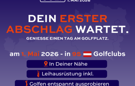 Bild: Plakat des Let's Golf Day