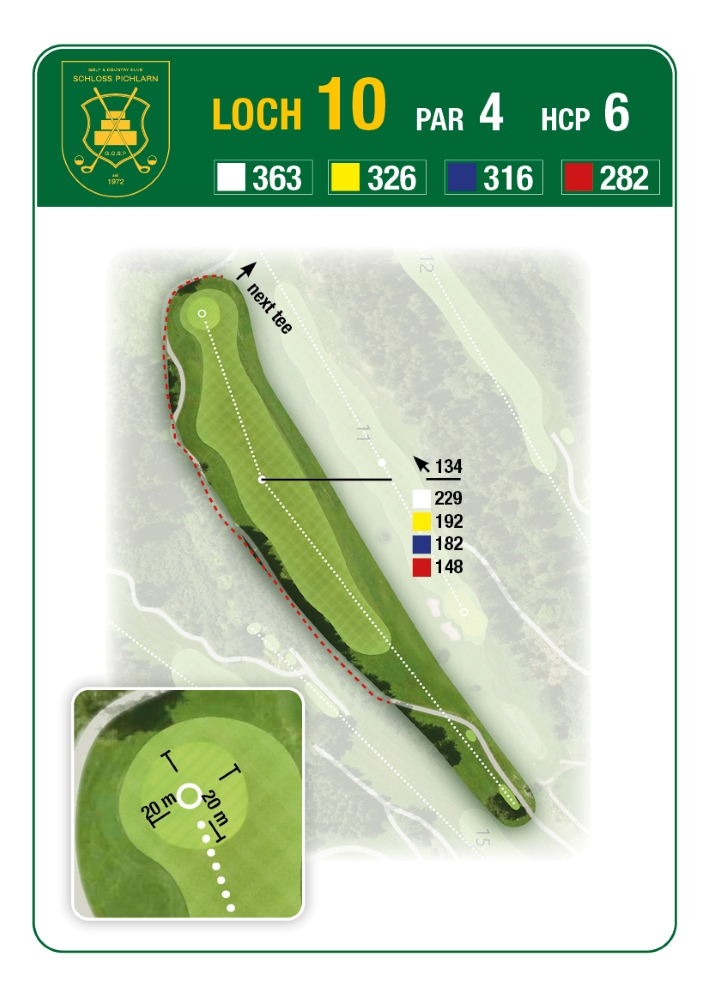 Graphic: GCC Schloss Pichlarn Hole 10